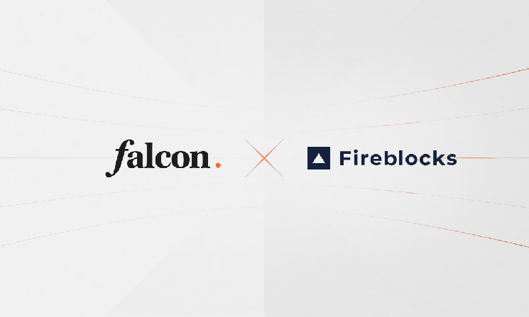 Falcon Finance integrates fire block-off exchanges to enhance user asset security