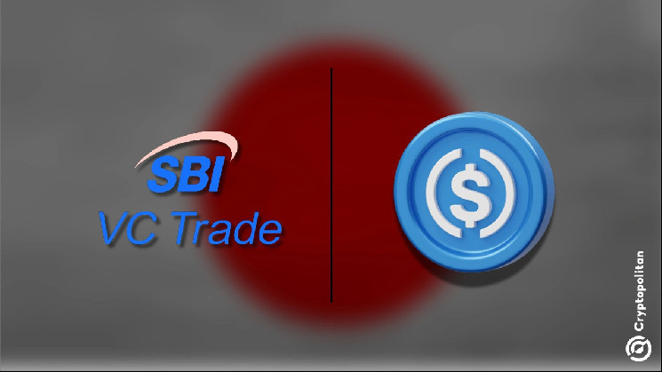 USDC beta lives on SBI VC trading platform in Japan