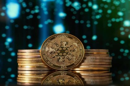Dubai skyline with UAE flag waving against desert background