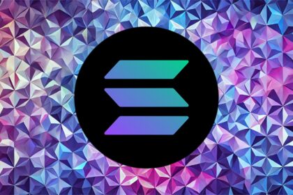 North Carolina State Capitol with cryptocurrency coins floating above