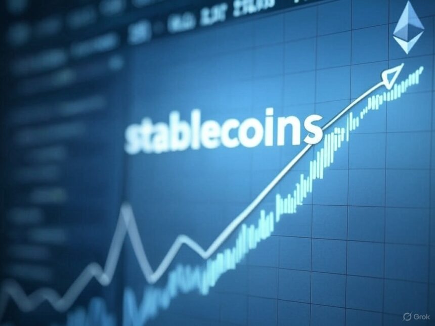 Ethereum has the historic maximum of new Stablecoins