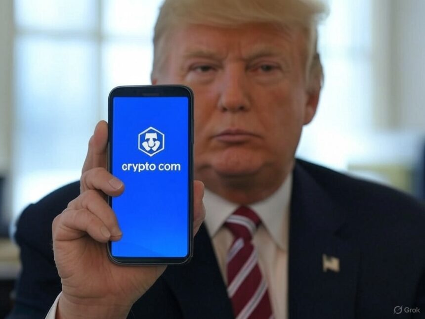 Cro prices rise by Trump Media and crypto.com novelty