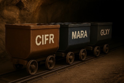 After a tariff-led dip, Top Bitcoin Mining Stock closes one week