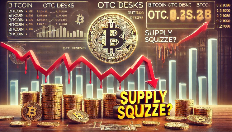 Bitcoin OTC desks are being ejected - supply squeeze on the horizon?