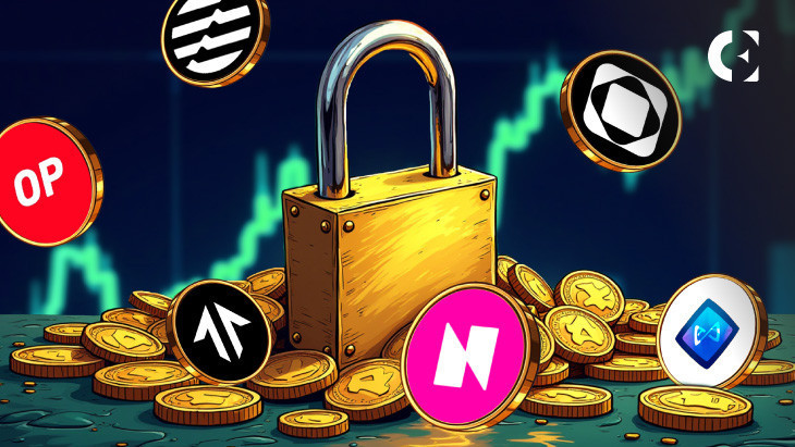 Unlocking more than $100 million tokens this week: SAGA, APT, TNSR Impact