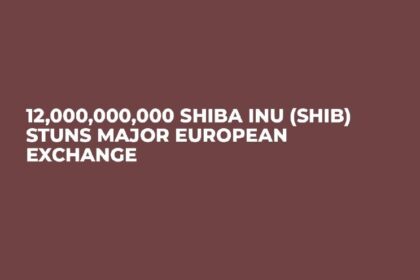 12,000,000,000 Shiba Inu (SHIB) Stan Europe Exchange