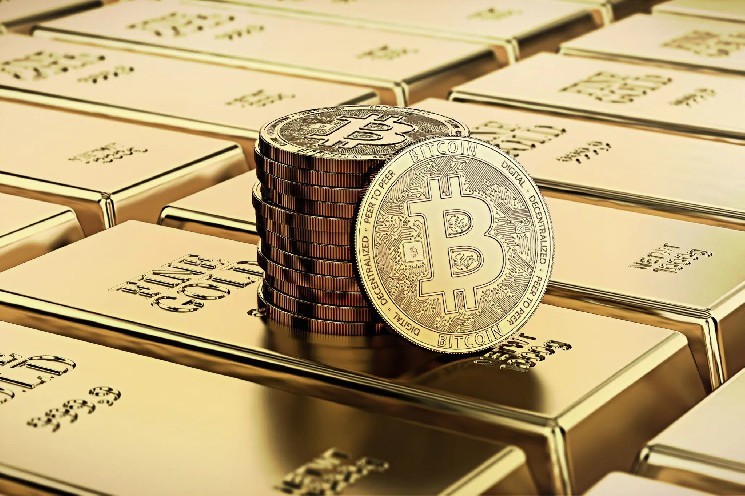 How much does BTC need to rise to exceed gold's market capitalization? This is the utopia scenario