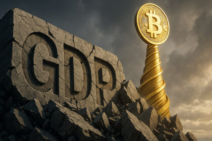 Bitcoin beats down the decline in GDP growth trends as Q1 data risks stagnant economy