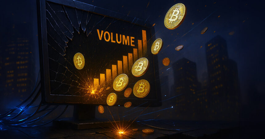 Bitcoin futures volume will surge by almost 300%, but open interest amid the volatility of the market will wanes