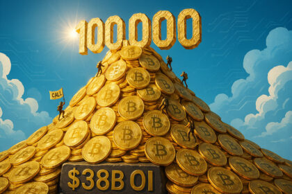 Bitcoin option oi swells to $38 billion as it calls crowds at a strike price of $100,000