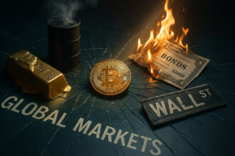 Due to tariffs, Bitcoin has less bonds and gold than stocks and oil