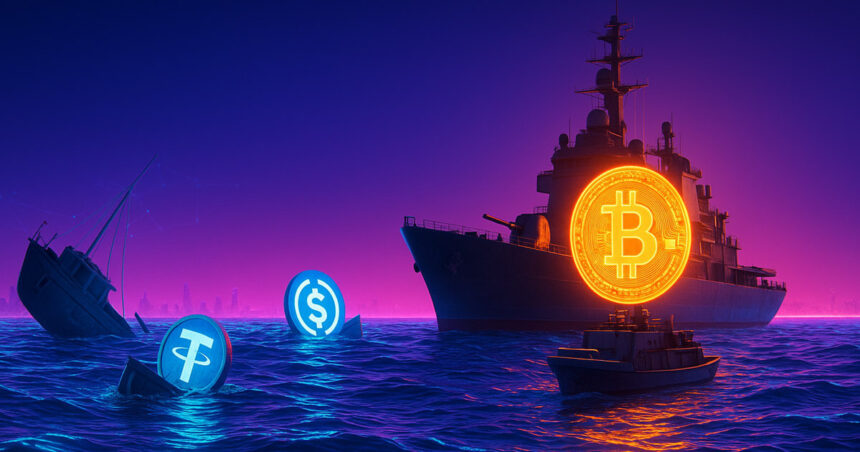 Due to the low purchasing power of Stablecoin, Bitcoin's price spikes supported by ETF demand remain low