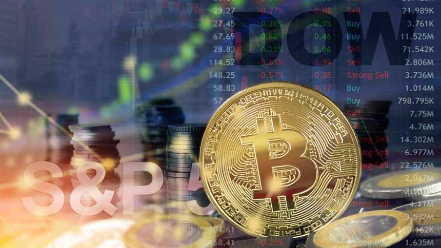 Bitcoin and action correlations show signs of division