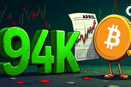 Bitcoin closes April at $94,181 on S2F bounce