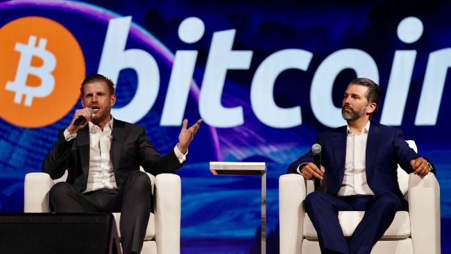 Eric Trump said everyone wants Bitcoin. Everyone is buying bitcoin