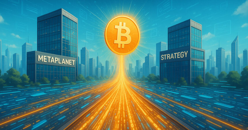 As Bitcoin gathers, strategy and metaplanet purchases totaled at nearly $1.5 billion, combined with 15,000 BTC.