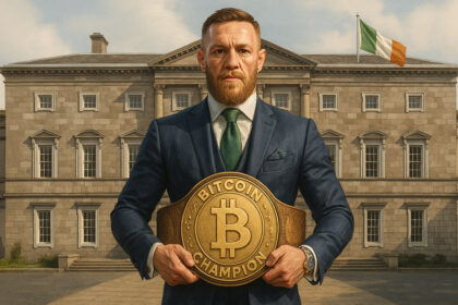 Conor McGregor shares the story of Ireland's Bitcoin Strategic Reserve to the public