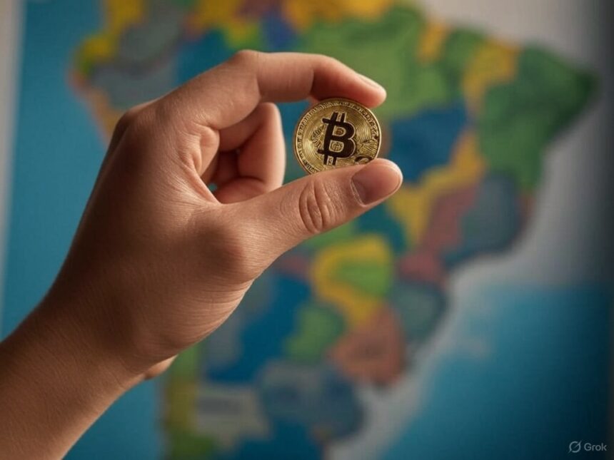 Brazil already has a MicroStrategy -Style Company with Bitcoin