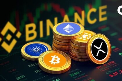 Binance led the CEX market in April 2025 despite a sudden drop in volume