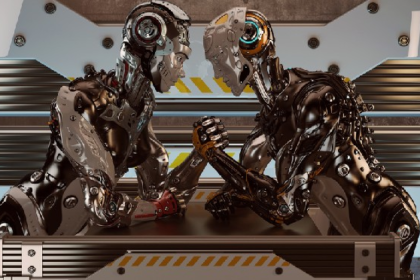 The first humanoid boxing match took place in China and it's pretty cool