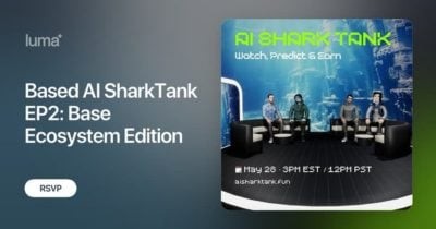 AI Shark Tank featuring GloriaAI on Wednesday, May 28th