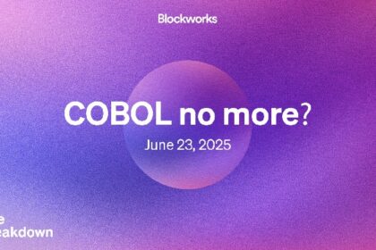 Blockchain could ultimately free the bank from COBOL