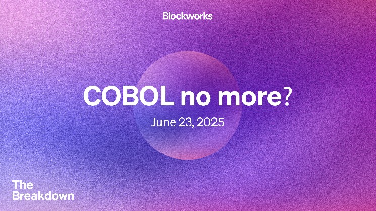Blockchain could ultimately free the bank from COBOL