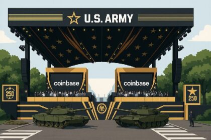 Coinbase's Trump military parade sponsorship is a debate over the roots of the crypto-opposition