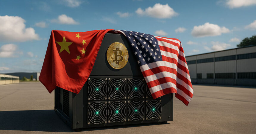 China's Bitcoin Mining Giant moves production to the US amid tariff tension