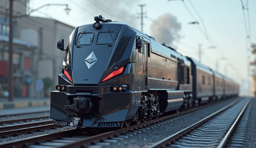 Ethereum trains arrive at the station
