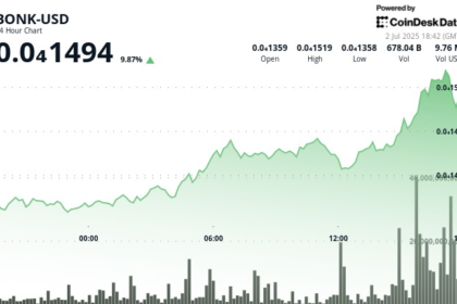 Bonk Surges 10% Tuttle Capital sets its earliest release date for double-utilized ETFs on July 16th