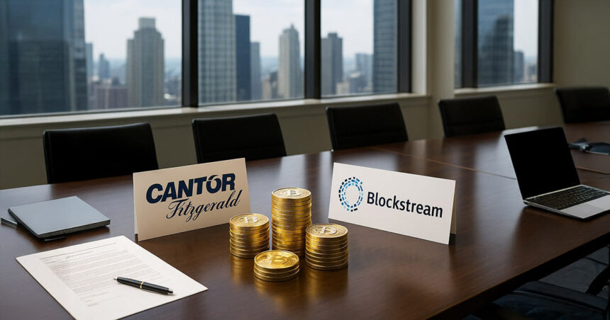 Canter Fitzgerald's Pack will accumulate 30,000 Bitcoins as it approaches a $4 billion deal with Blockstream's Adam