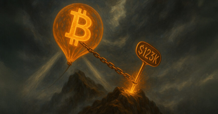 The $123K optional gamma pin keeps Bitcoin in tight range after a new ATH