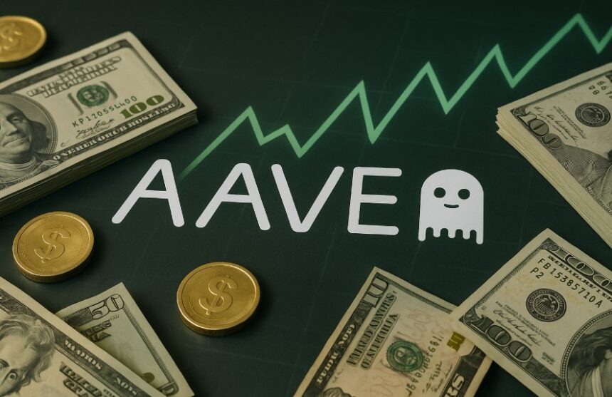 Aave already has over $200 billion active loans