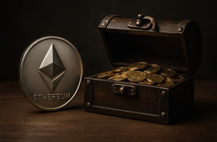 Two million Ethereum was sent to the facility's Treasury Department