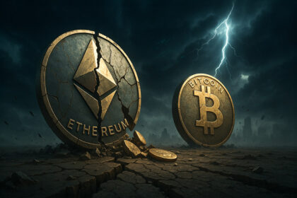 Bear waves typing codes as Bitcoin and Ethereum face sharp declines over the past week