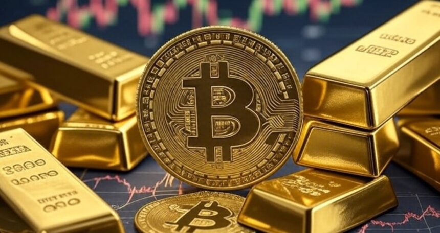 When will Bitcoin reach this cycle's maximum? Gold gives a signal