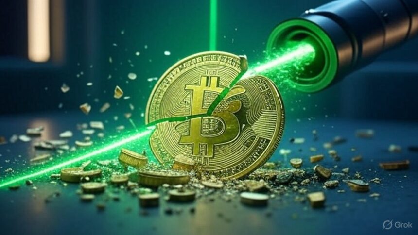 Faced with quantum computing, "Bitcoin is embarrassingly weak"