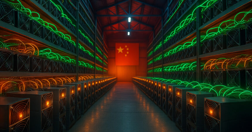 Chinese miners boost Bitcoin output amid the strategic expansion of the US