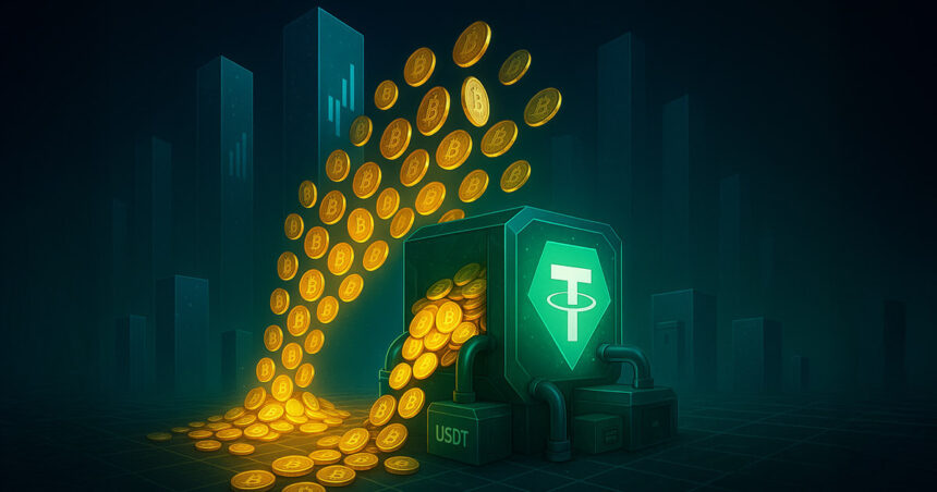 Tether beats most ETFs with a Bitcoin influx, adding 27,700 BTC in a year