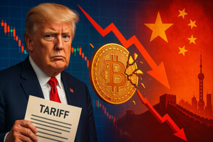 Bitcoin plummets 7% due to President Trump's threat of tariffs on China, resulting in $9 billion in liquidations