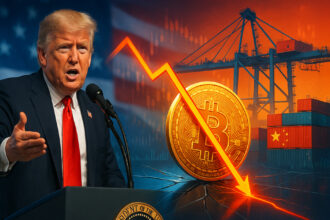 Bitcoin risks falling below $100,000 as President Trump acknowledges US-China trade war