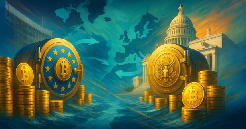 Does the BTC reserve race in Europe and the US actually happen?