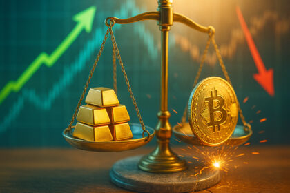 Why is the price of gold rising while Bitcoin is struggling?