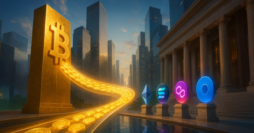 Will the institution chase Bitcoin to other chains?