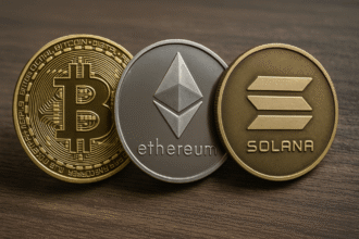 Bitcoin, Ethereum and Solana broke records in traditional markets