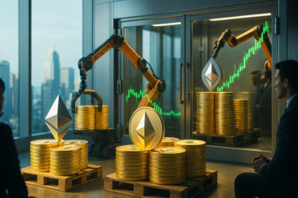 After Bitcoin crashed, financial institutions acquired 128,718 ETH as a buyout.