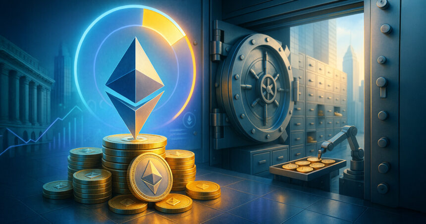 10% of Ethereum is currently locked in ETFs and government bonds – will ETH supply become tight in the future?