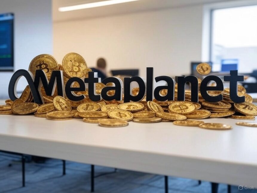 Metaplanet falls below Bitcoin reserves and collapses