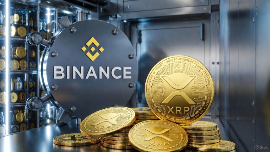 Binance’s XRP reserves are in free fall